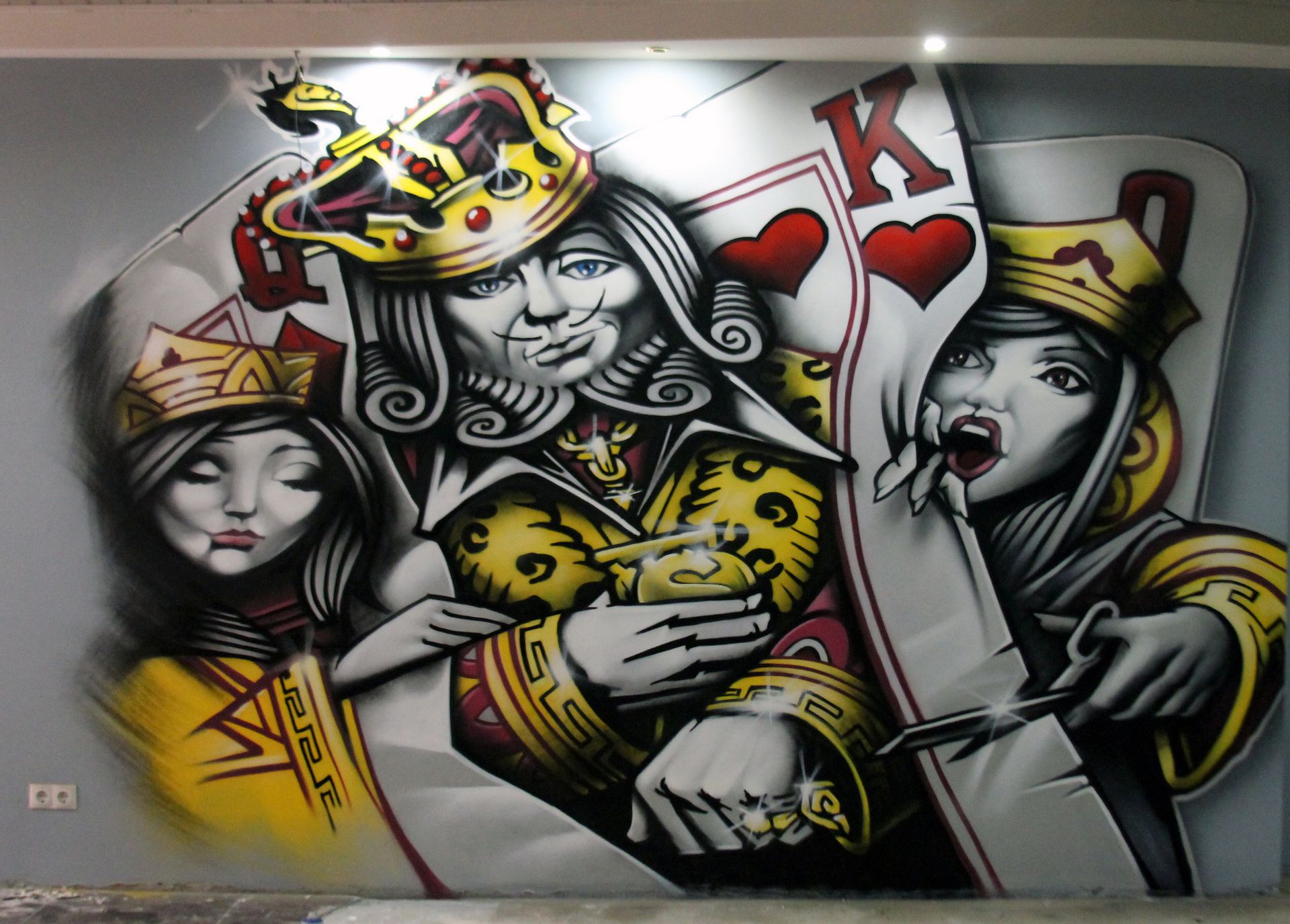 Роспись стен в Вильнюсе