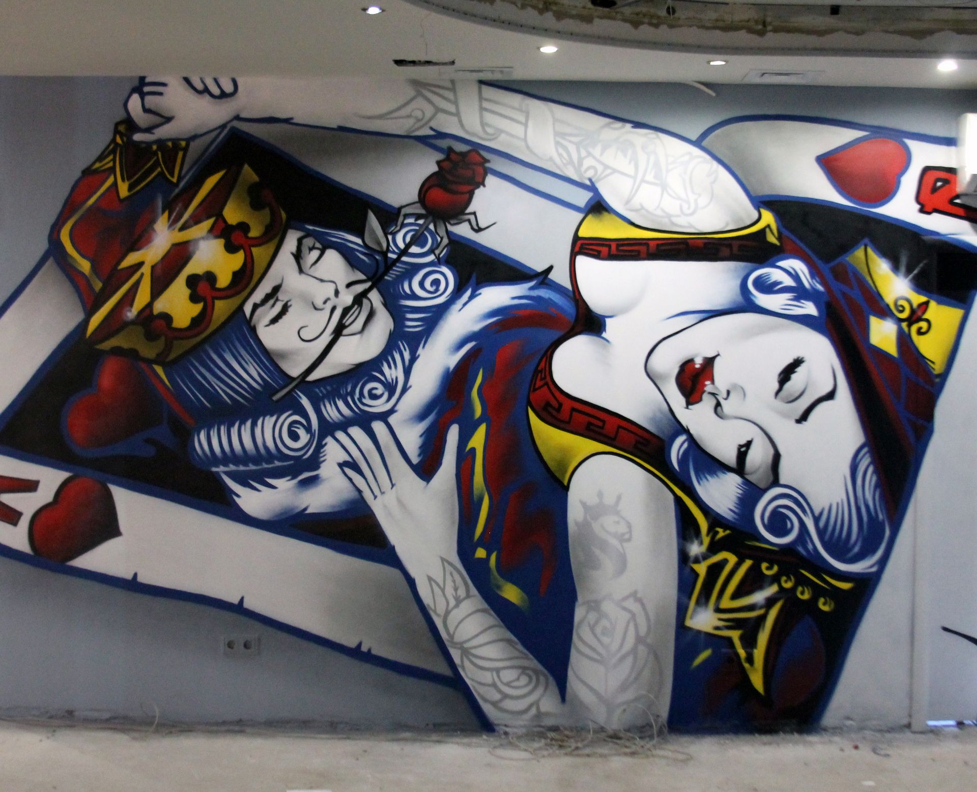 Роспись стен в Вильнюсе