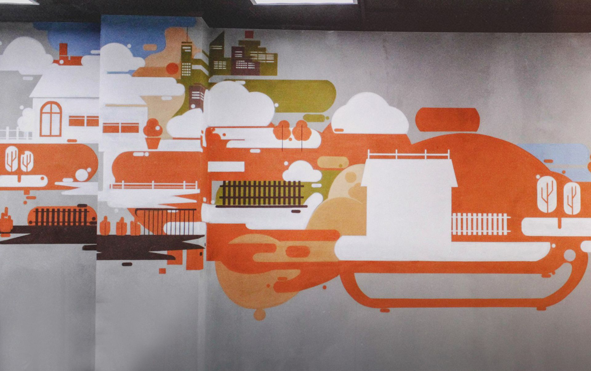 Роспись стен в Вильнюсе