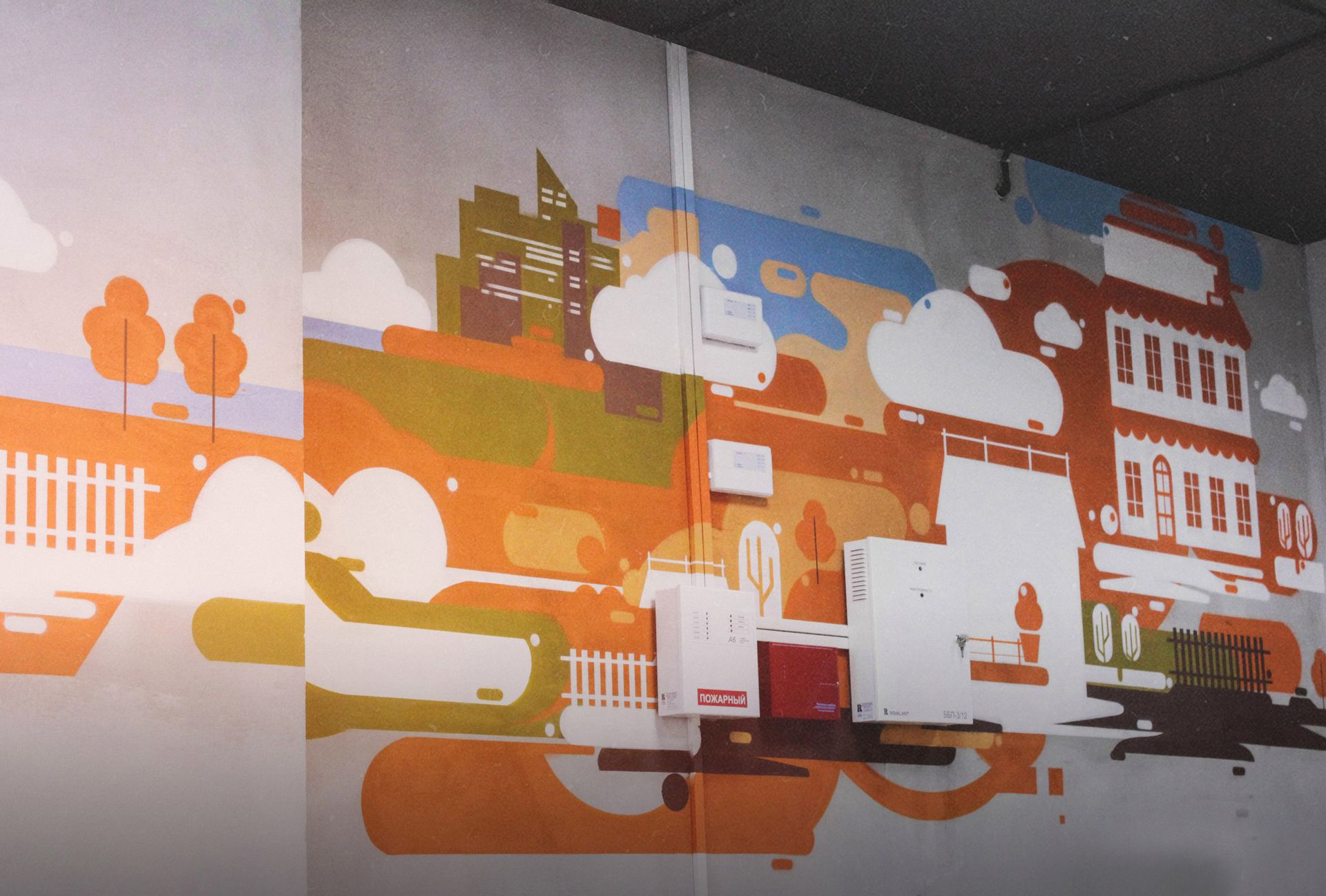 Роспись стен в Вильнюсе