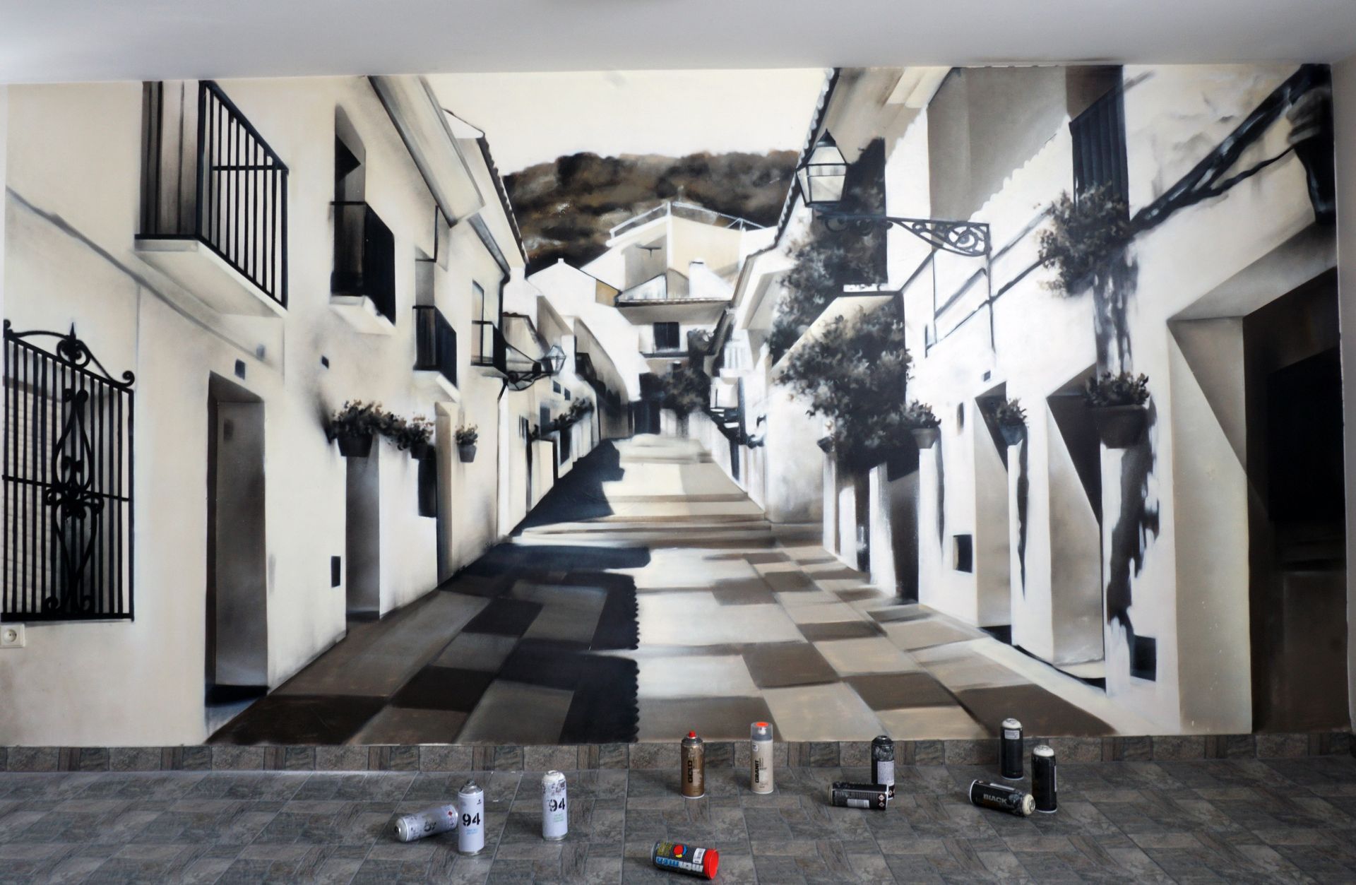 Роспись стен в Вильнюсе